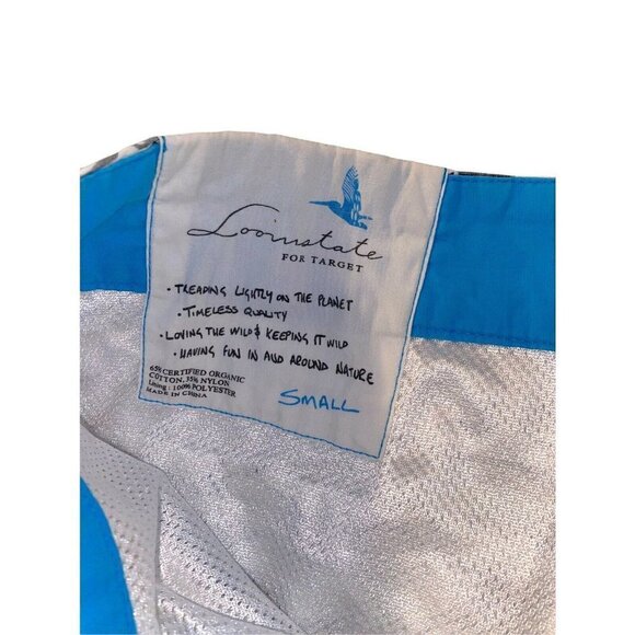 Loomstate For Target Board Shorts Seagulls Small Cargo Swimwear Beach Summer - Picture 2 of 6